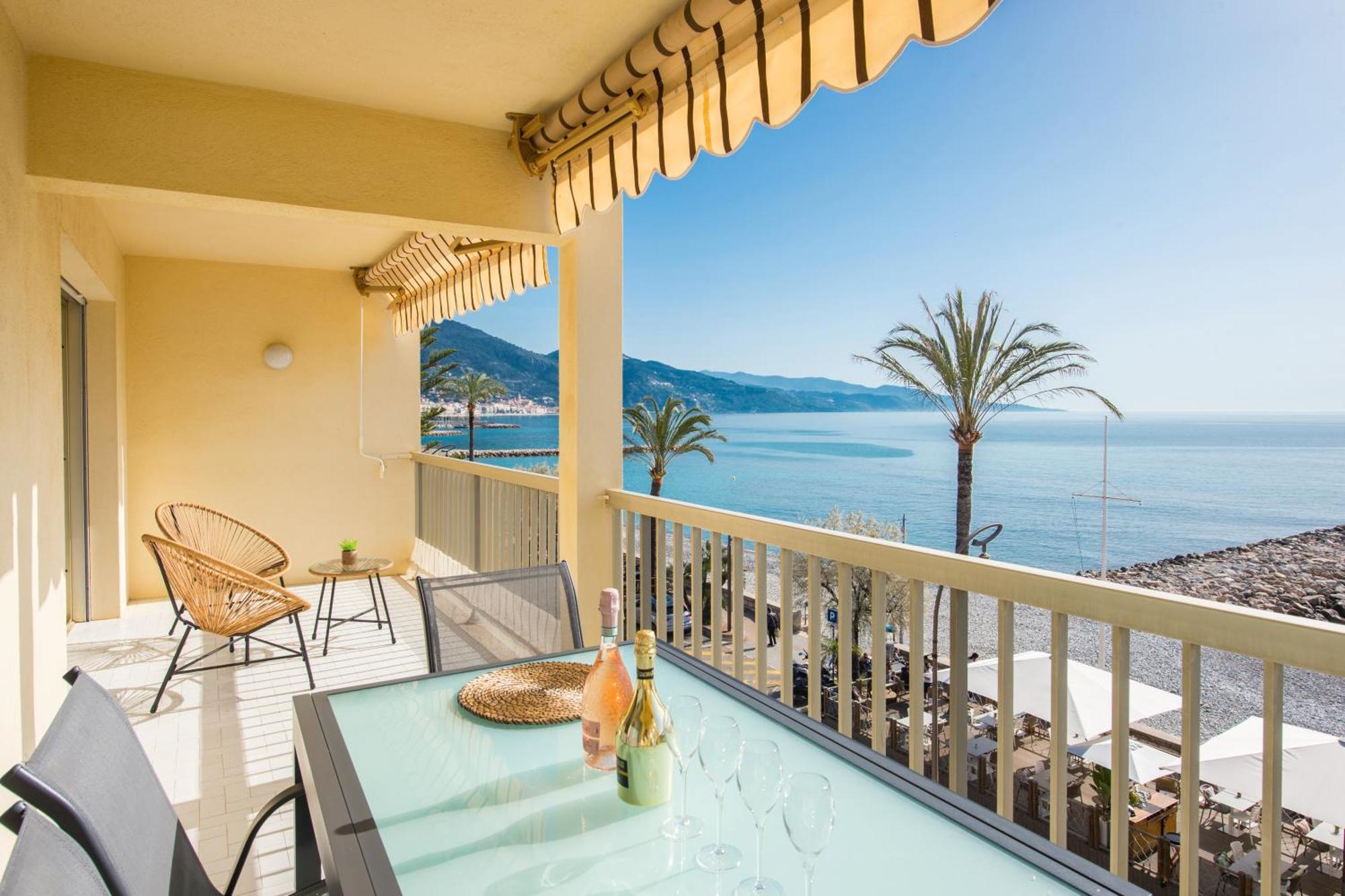 Roquebrune Plage - Terrace Splendid Sea View - BW Εξωτερικό φωτογραφία